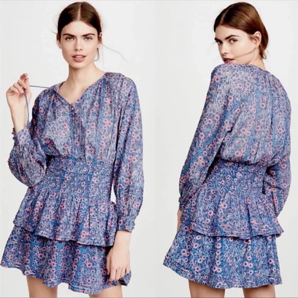 💕CLEOBELLA💕 Bianca Dress ~ Rose Floral Print Medium